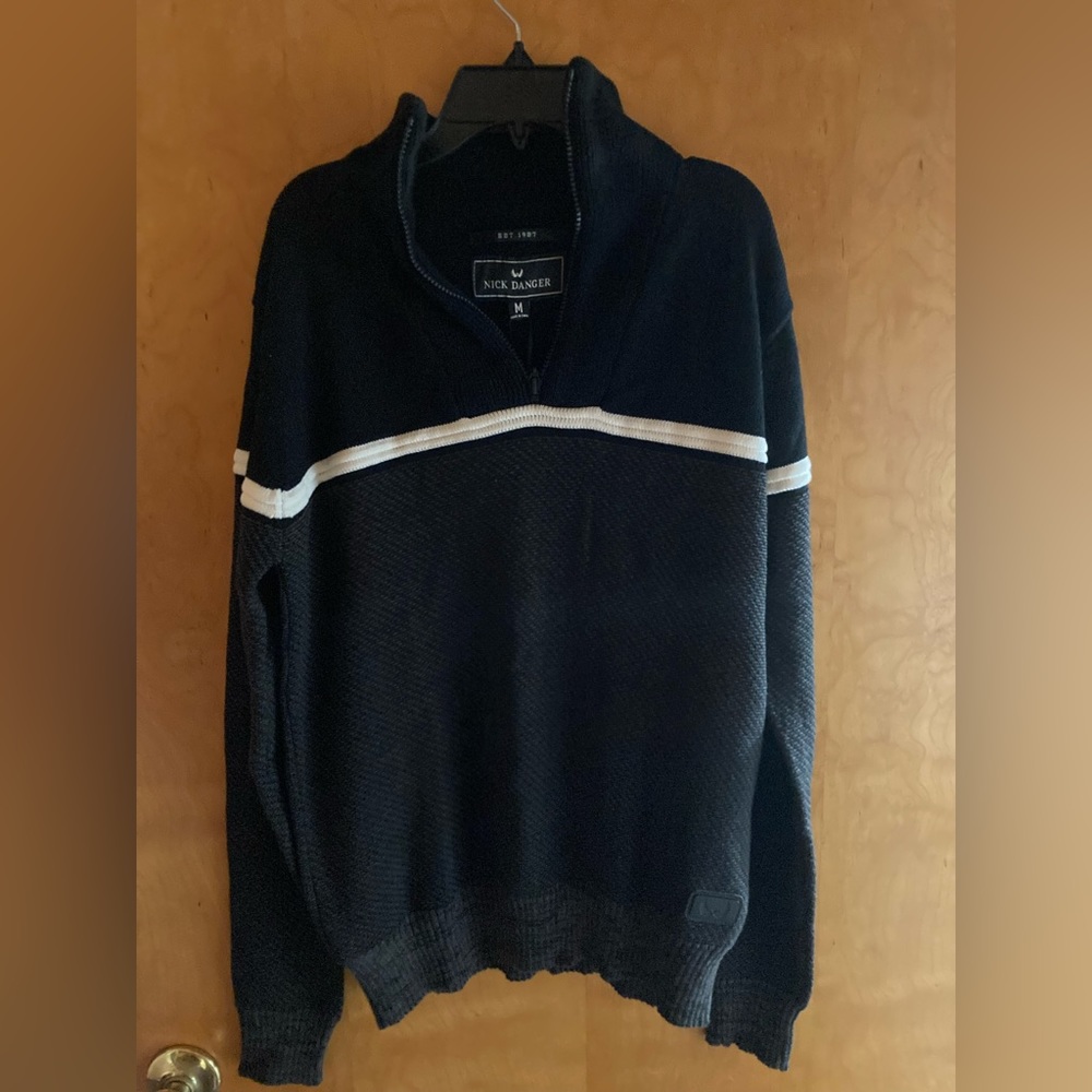 Mens Nick Danger Quarter Zip Up